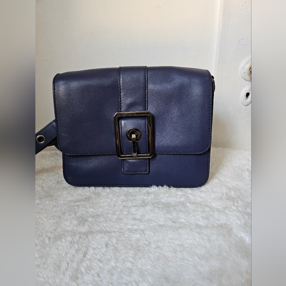 Rebecca Minkoff Hook Up Shoulder Bag Blue/Purple - Picture 6 of 16